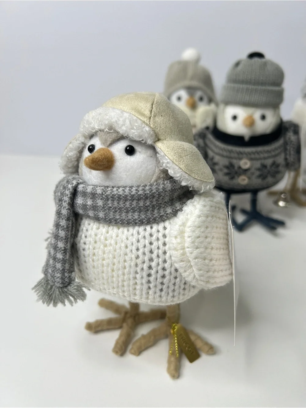 2022 Target Wondershop Winter Birds Featherly Friends lot of 4